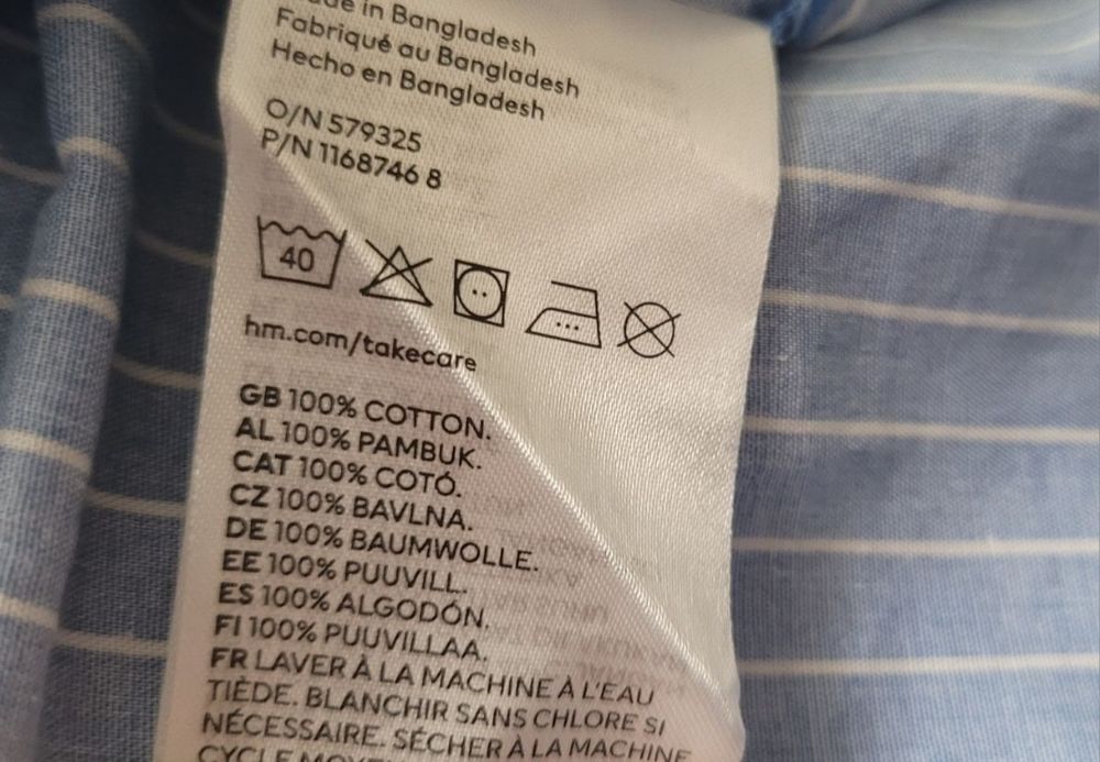 Nowa! Koszula chłopięca H&M r. 170 loose fit