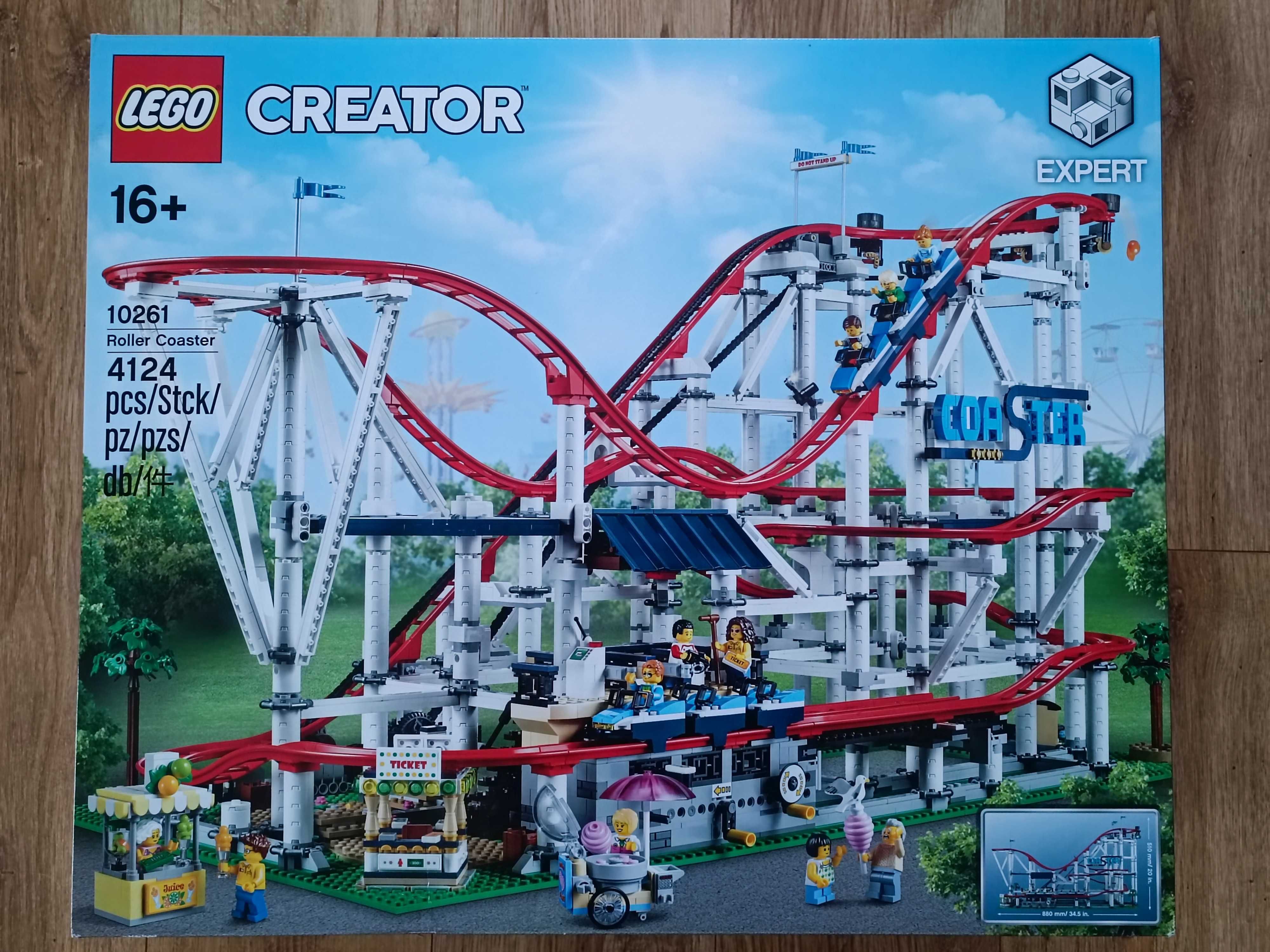 LEGO Creator Expert 10261 - Kolejka górska - NOWY - Wysyłka OLX