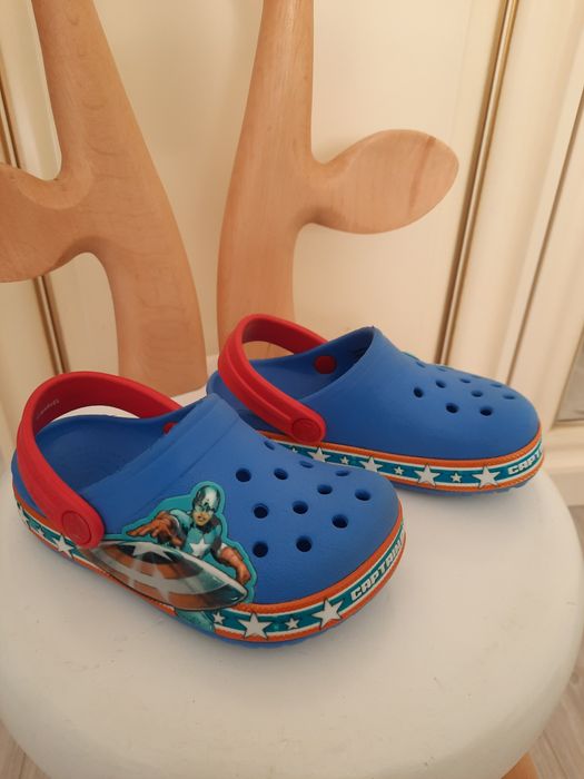 Кроксы crocs Crocband Captain America 6 с 7