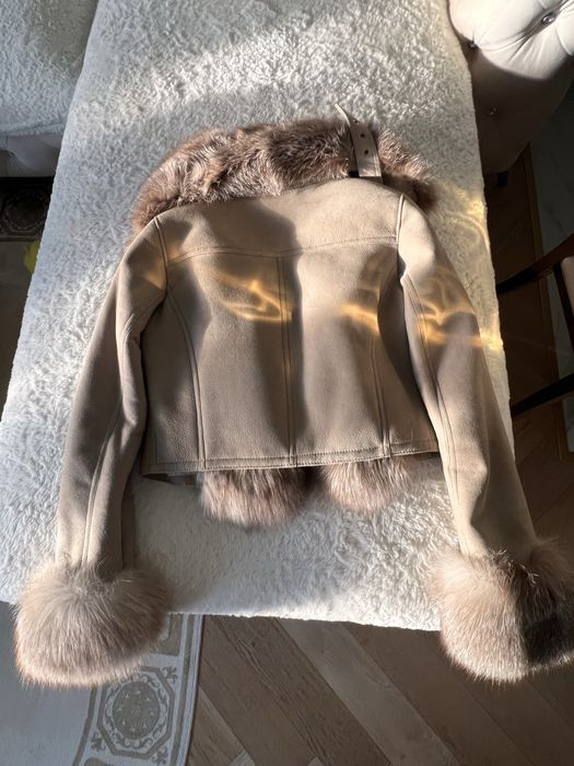 Kożuszek naturalny lis Fursi Justyna Pawkicja xs /s