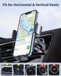 Miracase uchwyt samochodowy na telefon  nawiewu 360° iPhone Samsung