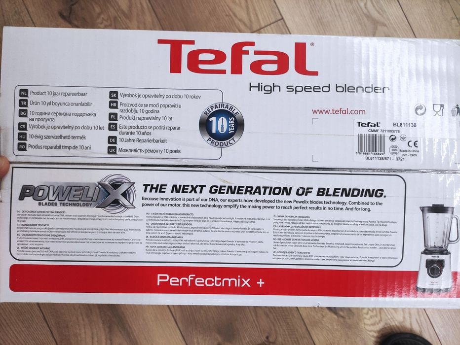 Tefal Perfectmix+ BL811138 Blender Kielichowy