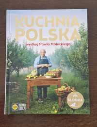 Książka kucharska Kuchnia Polska według Pawła Małeckiego Słodka nowa