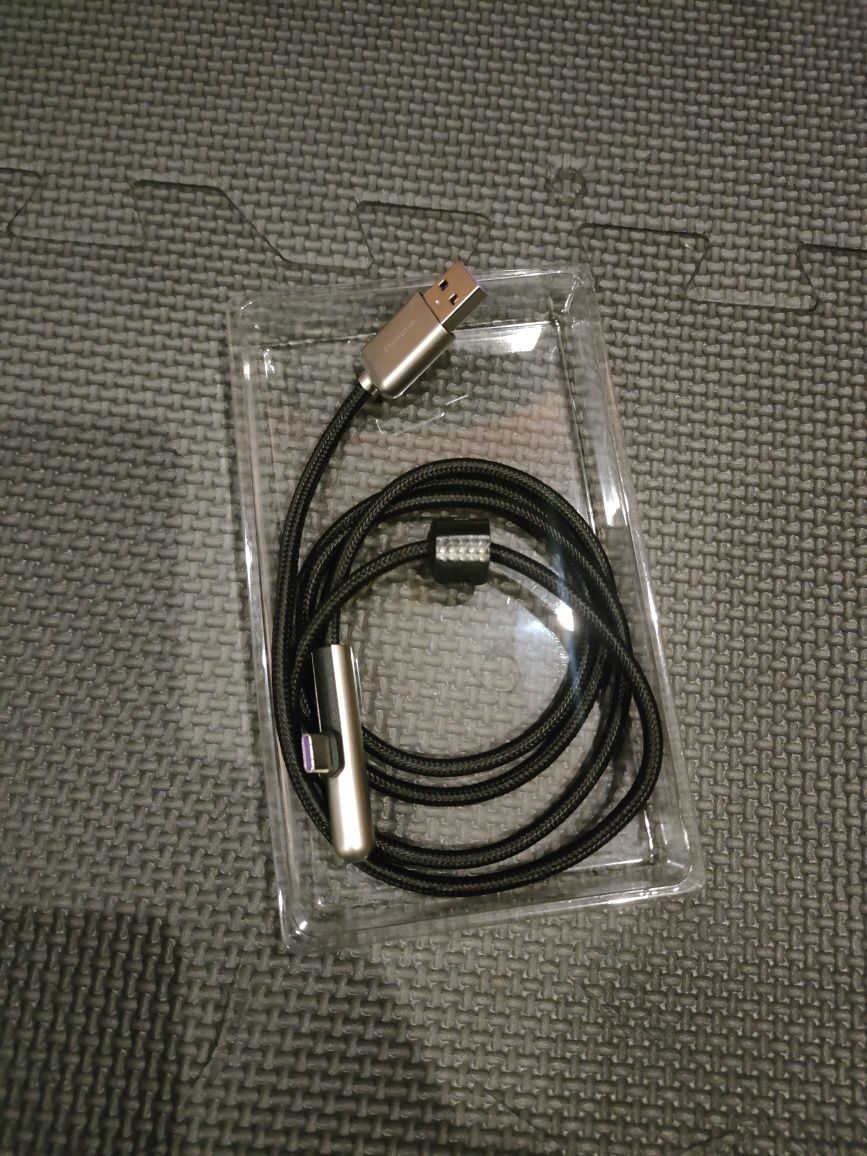 Kabel USB C w oplocie Baseus