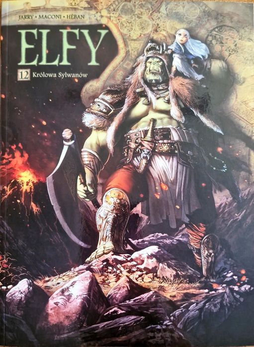 Świat Akwilonu Elfy komiks- Królowa Sylwanów tom 12