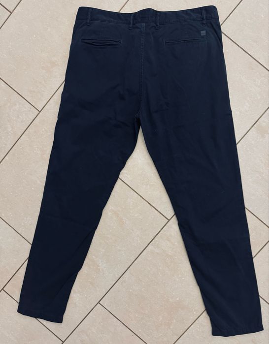 Hugo Boss męskie eleganckie spodnie proste bawełna L/XL extra stan