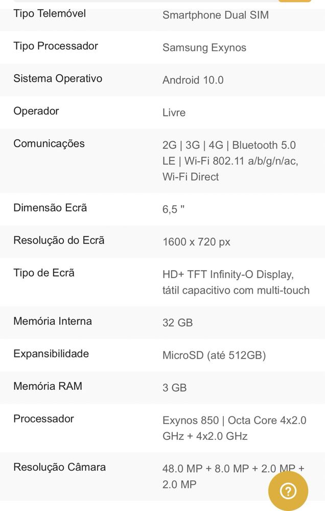 Sansumg A21s 32GB