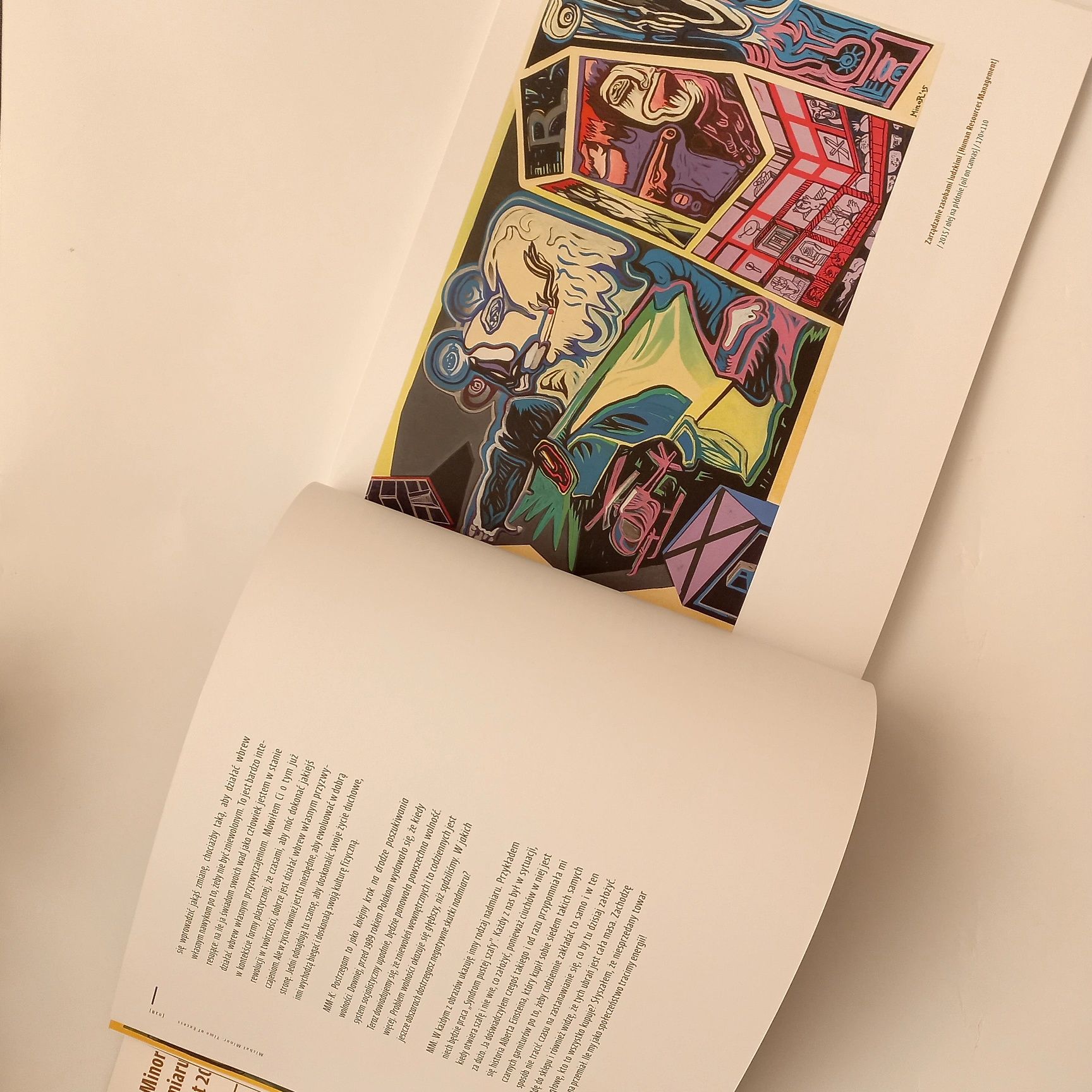 Katalog Michał Minor. Czas nadmiaru Sztuka Malarstwo