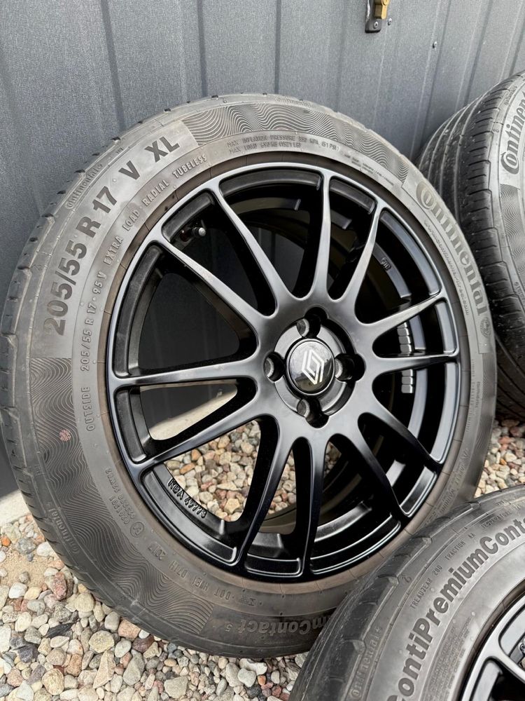 AluFelgi 17” 4x100 Renault Clio - Megane - Captur - Scenic Dacia