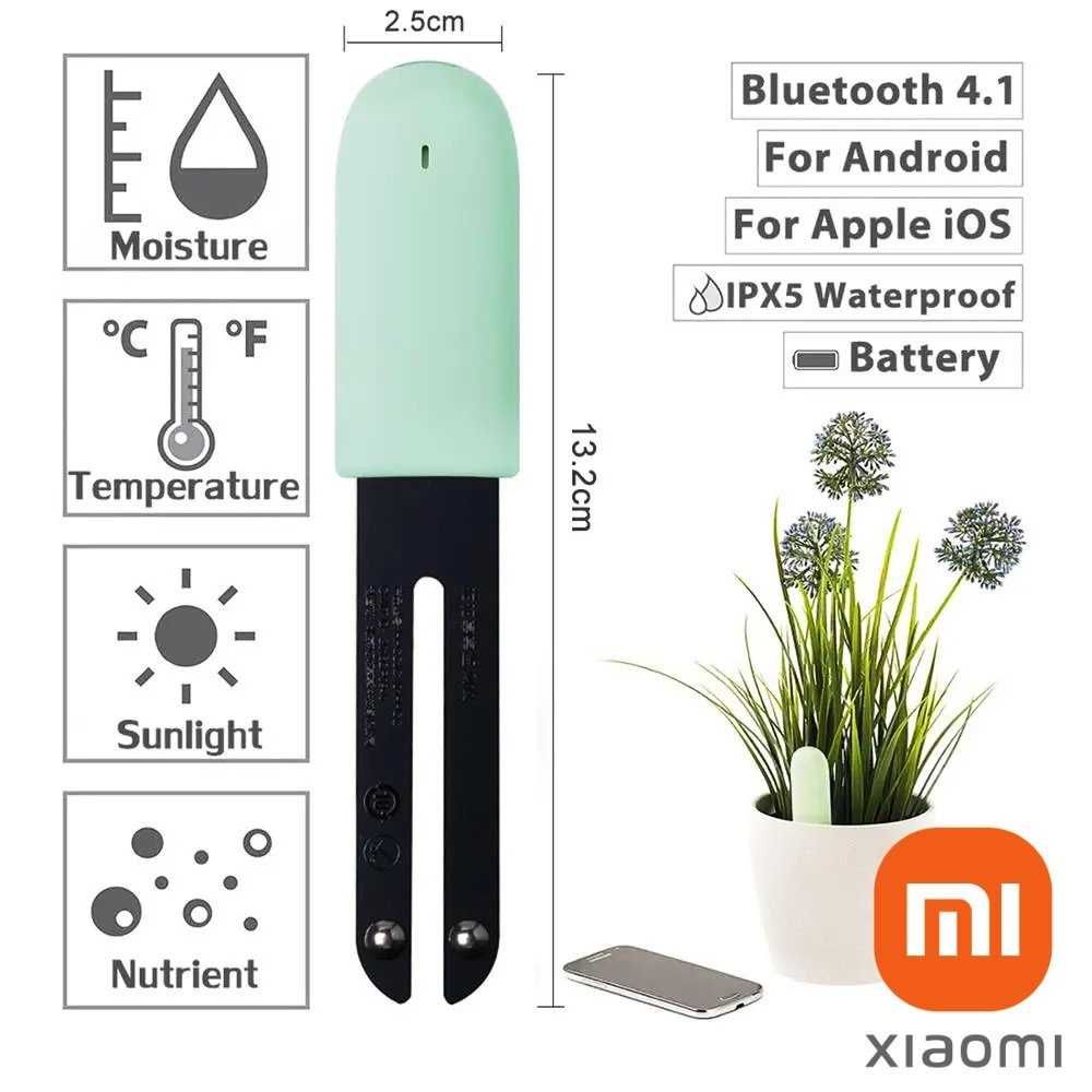 Xiaomi Mi Flora (2 sztuki) czujnik bluetooth wilgotności gleby i inne