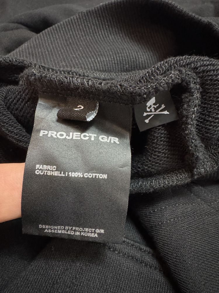 Зіп худі Grailz Project G/R x MasterMind S M L ERD Rick Zip up hoodie