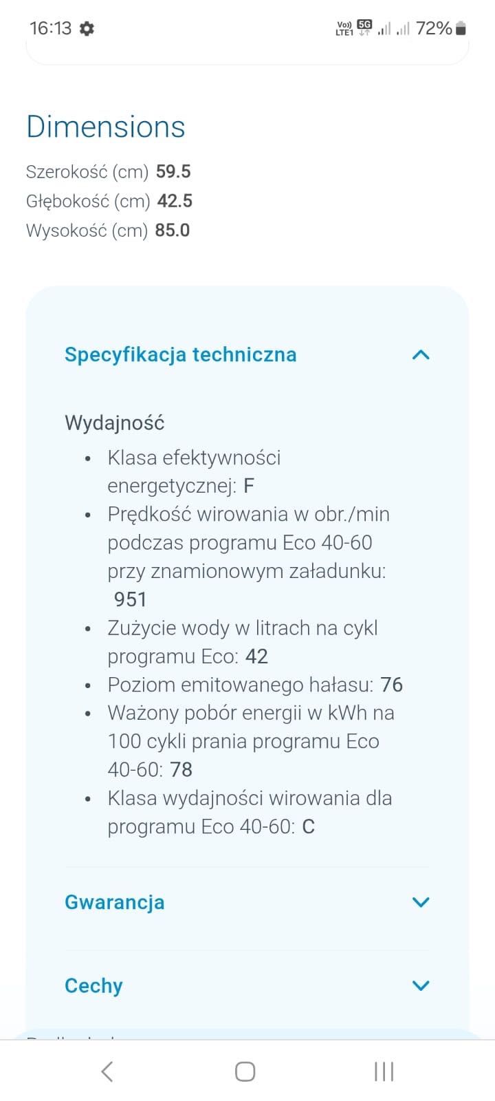Pralka Indesit MTWSA 61051