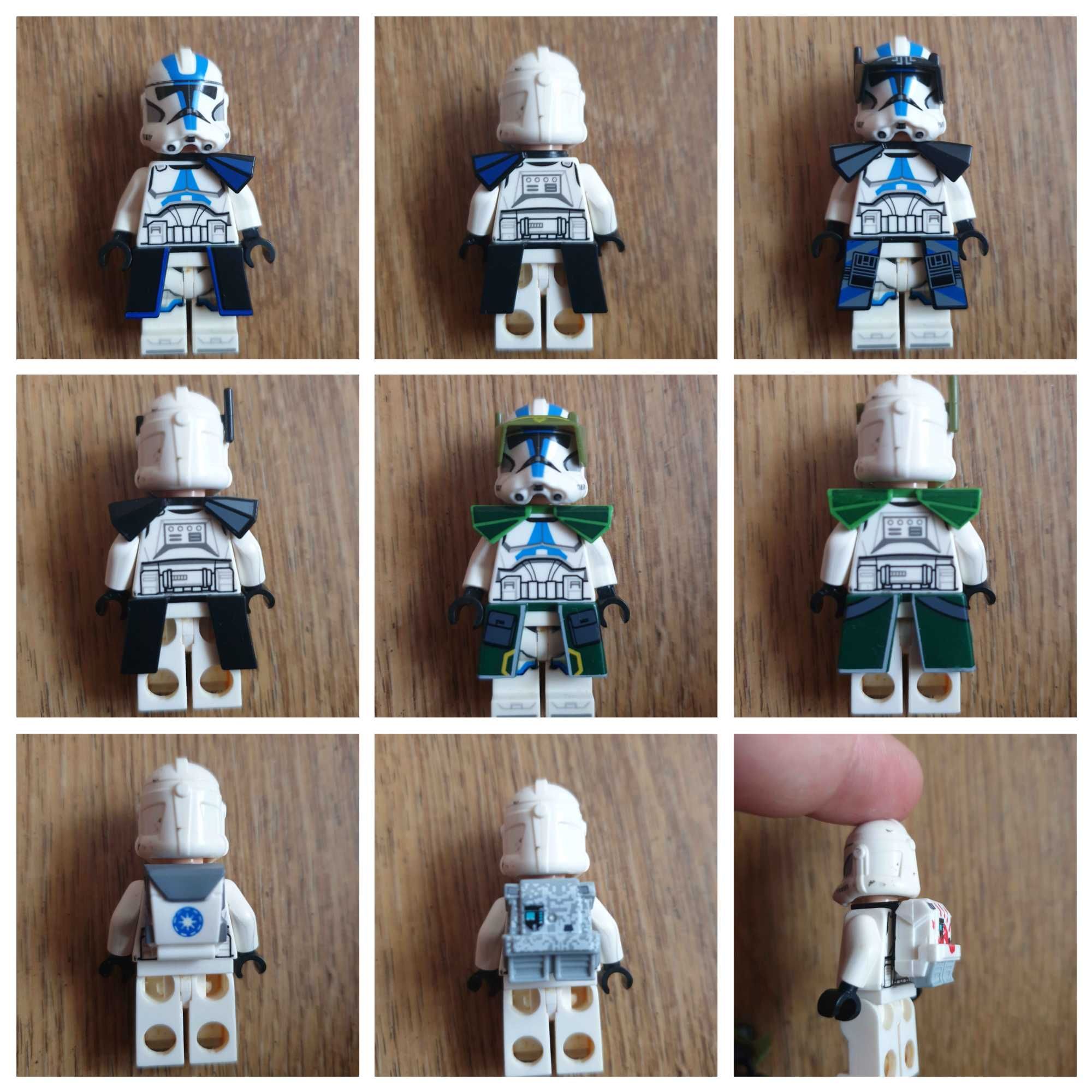 Custom Akcesoria dla lego star wars; pauldron vizor kamy dla klonów