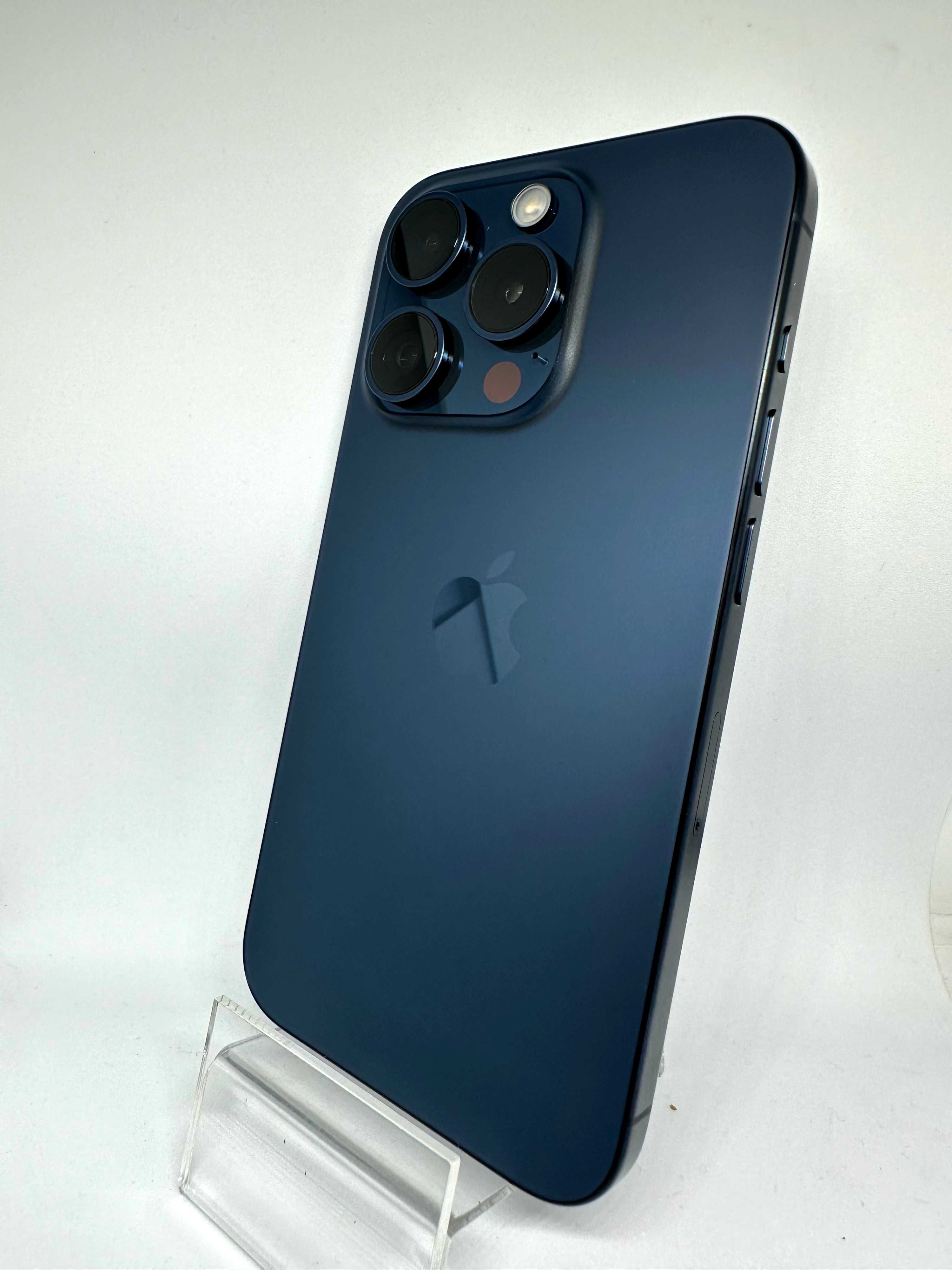 iPhone 15 Pro 128gb E-Sim Kolory JAK NOWY BATERIA 100% W-Wa Gwa 12 mie