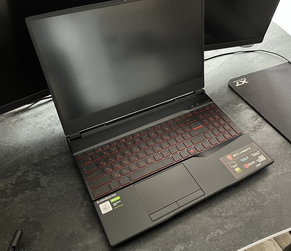 Ігровий ноутбук MSI i7-10750H GTX 1660ti 6gb DDR4 16gb SSD 512gb M2