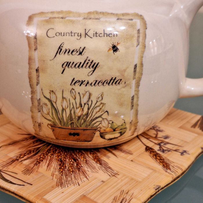 Керамический чайник TERRACOTTA+Подставка под горячее\BergHOFF\Luminarc