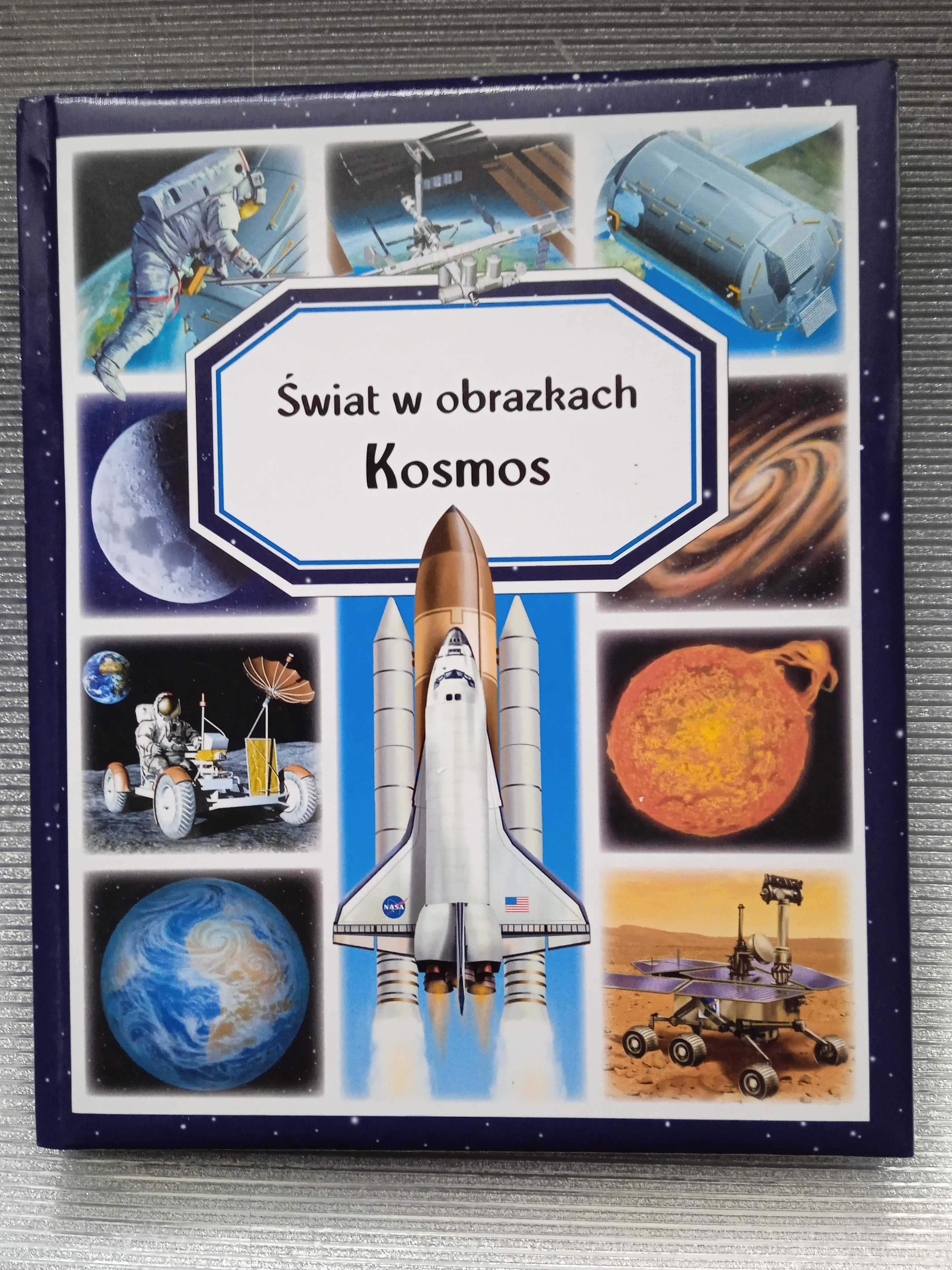 Kosmos -  świat w obrazkach Oprawa twarda z gąbką