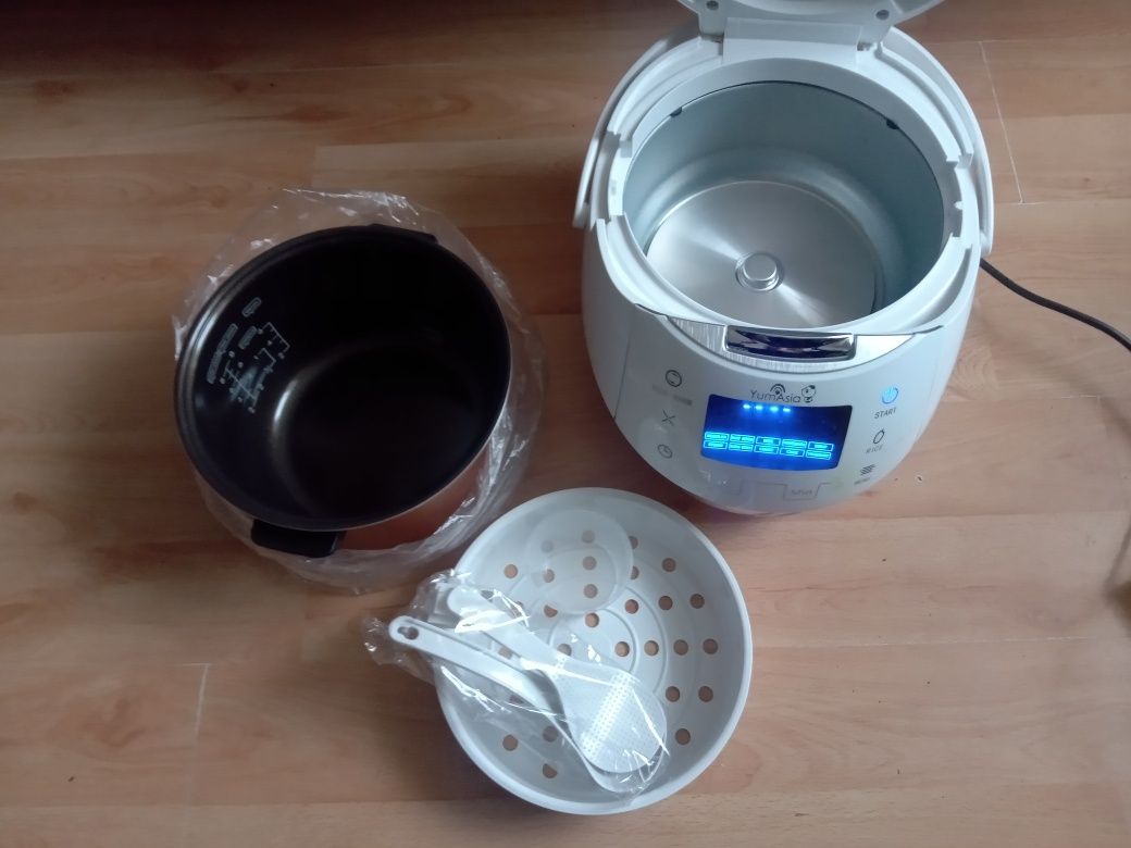 Yum Asia Sacura EM 15 W Multicooker do ryżu zup owsianek  wyświetlacz