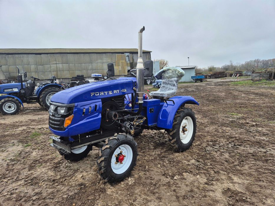 Мототрактор Форте 161 + фреза и плуг