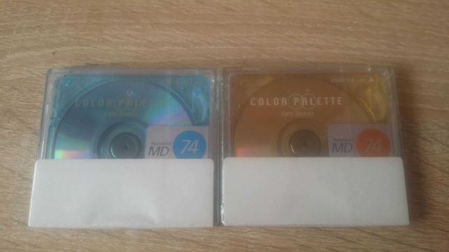 2 Nowe Japońskie Mini Disc MD Color Palette