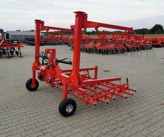 Chwastownik Brona Palcowa Zębowa Aktywator 1,5m 3,0m 4,5m 6,0m 7,5m 9m