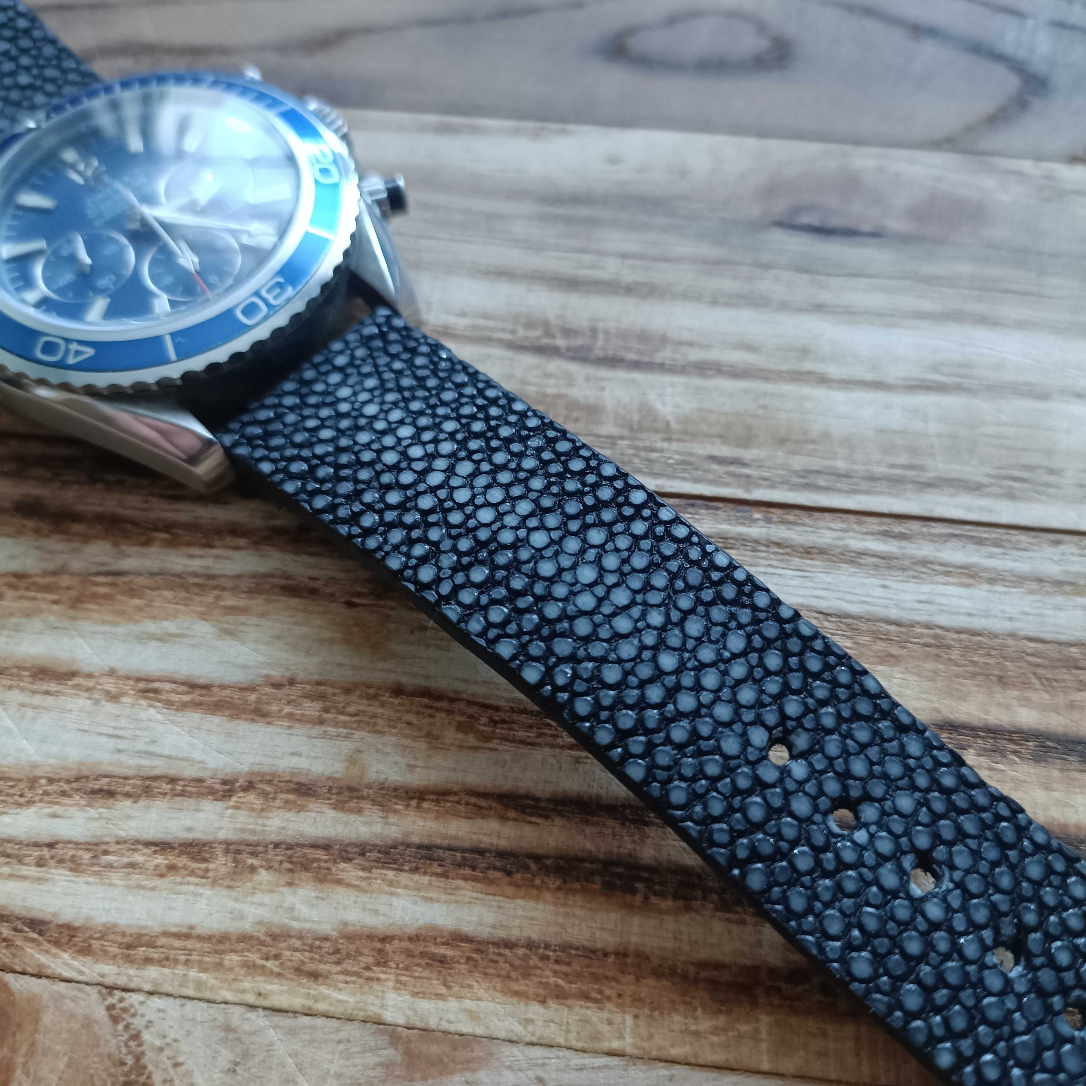 Рнмінець з шкіри ската , Longines,  omega, tissot, oris, Breitling