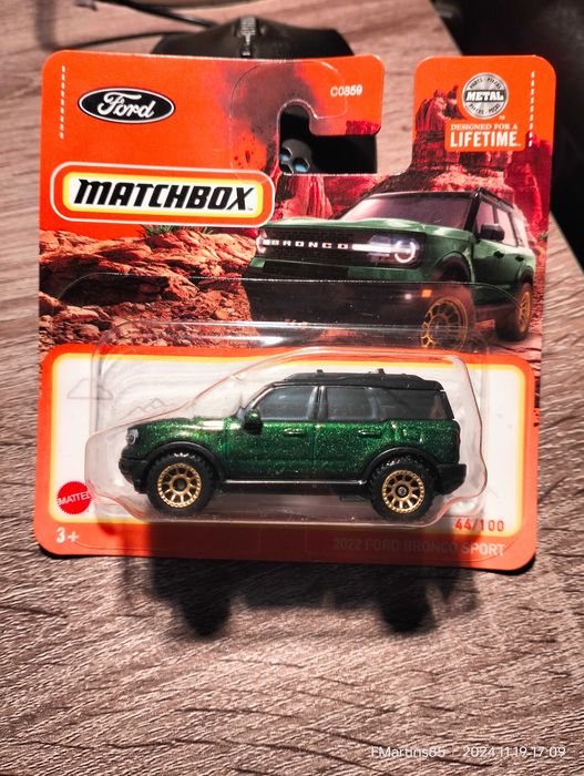 Ford Bronco Sport 2022 Matchbox