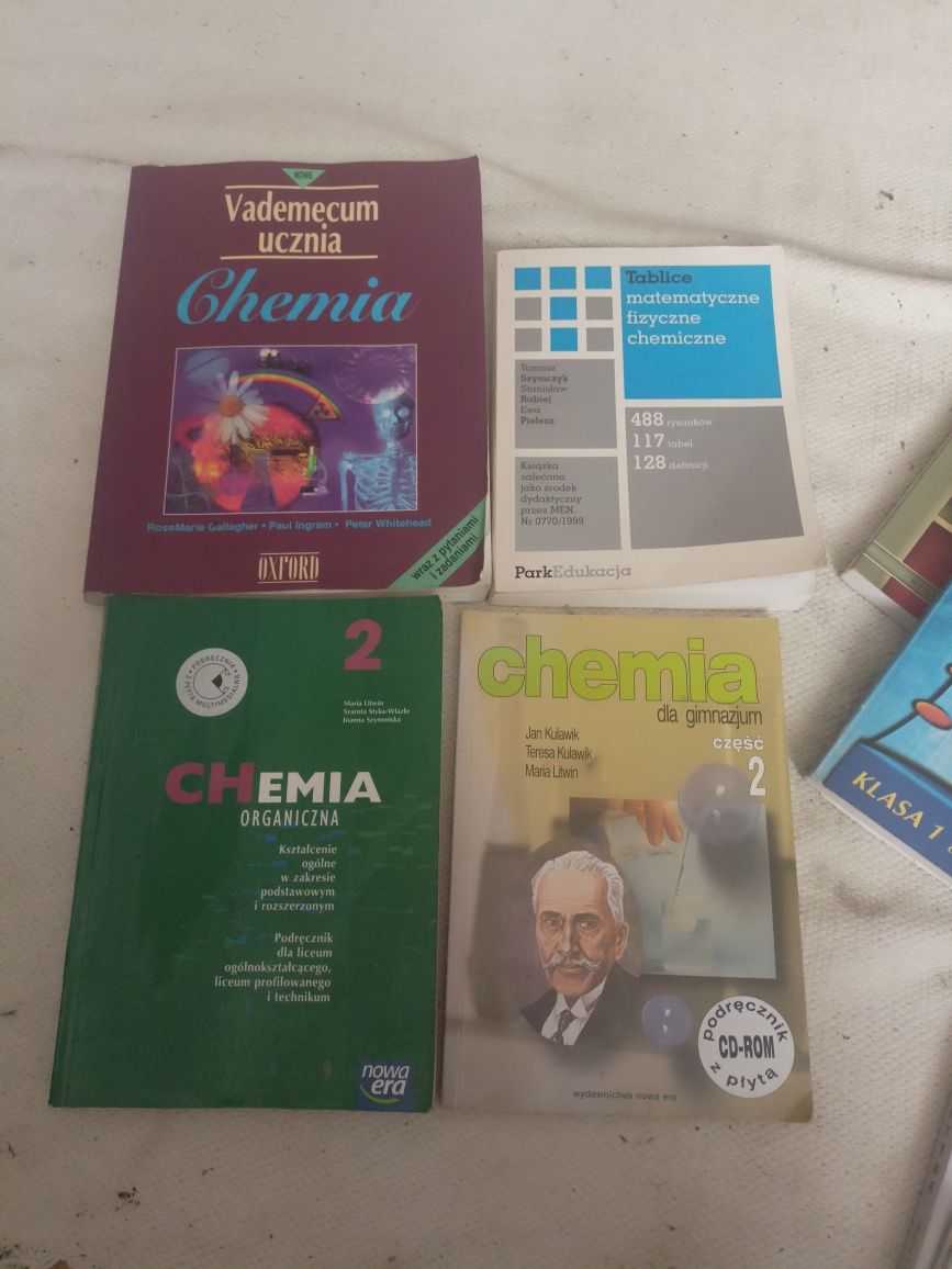Podręczniki chemia  inne