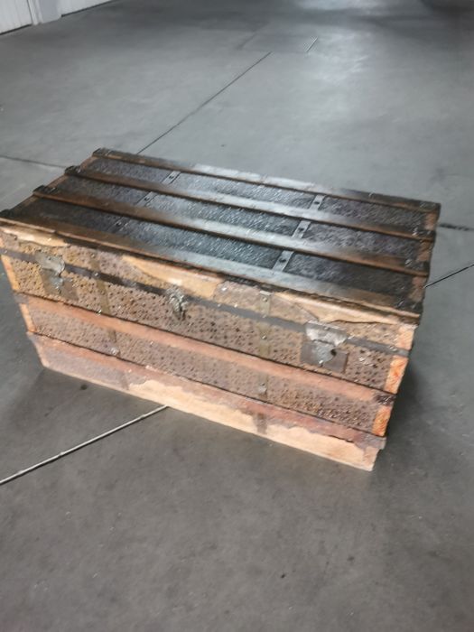 Arca de porão vintage mais de 60 anos o