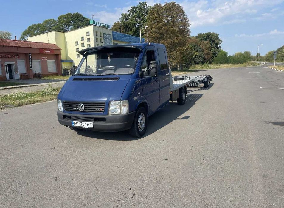 Продам  евакуатор Volkswagen LT 2.8 дизель в комплекті з лафетою