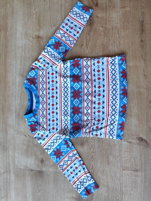 Świąteczna bluzeczka 86-92 Nowa