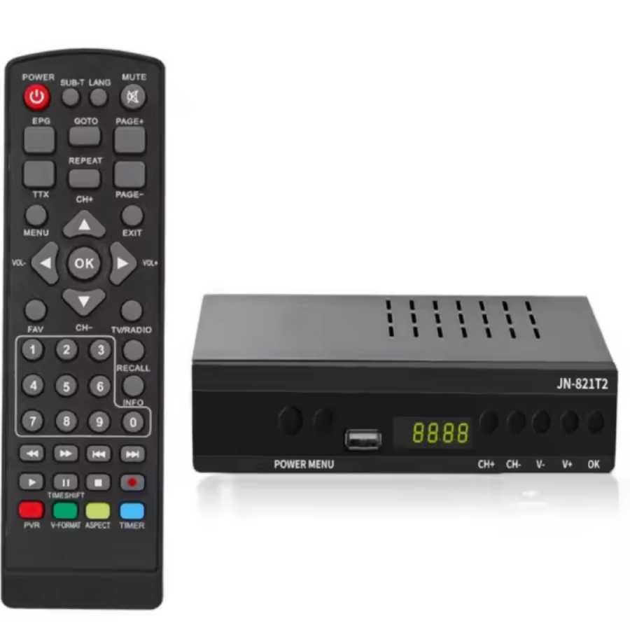 NOVOS Receptor TDT com antena (+4€) - Recepção e Gravação de canais