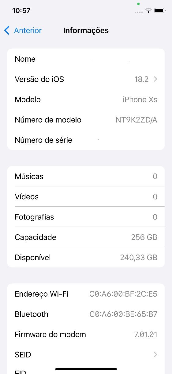 IPhone Xs  256GB