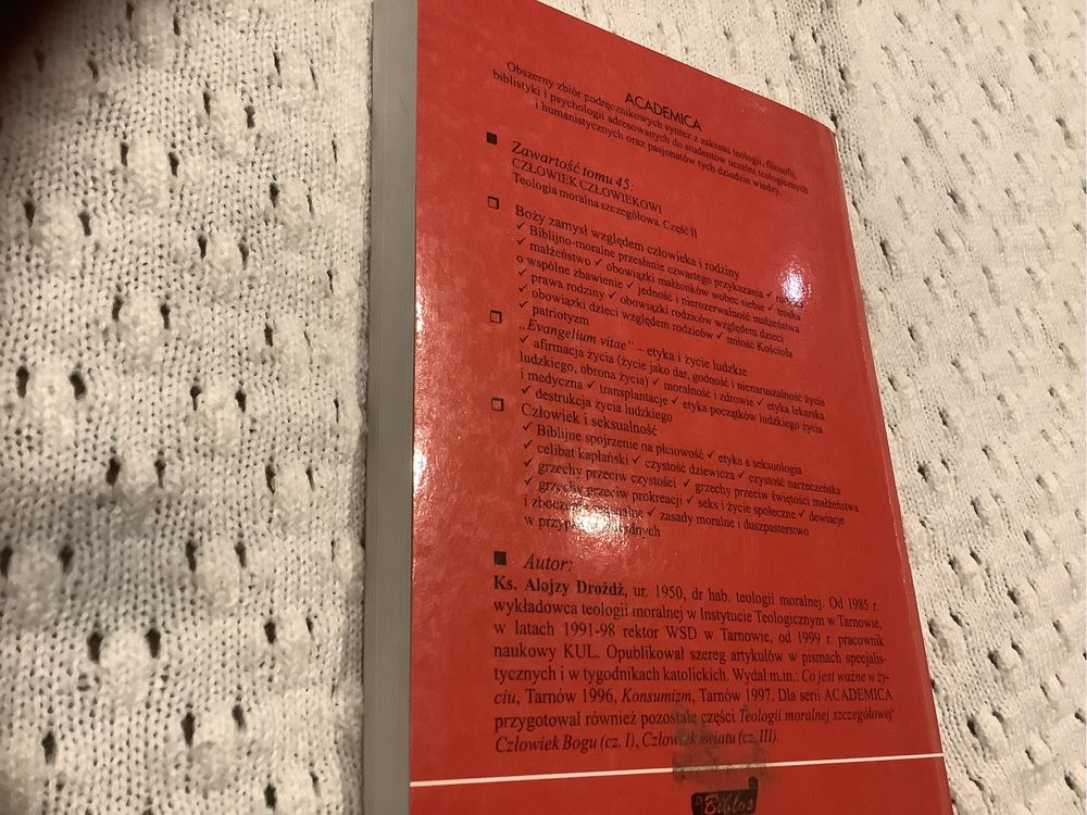 Czlowiek czlowiekowi teologia moralna szczegolowa II Drożdż