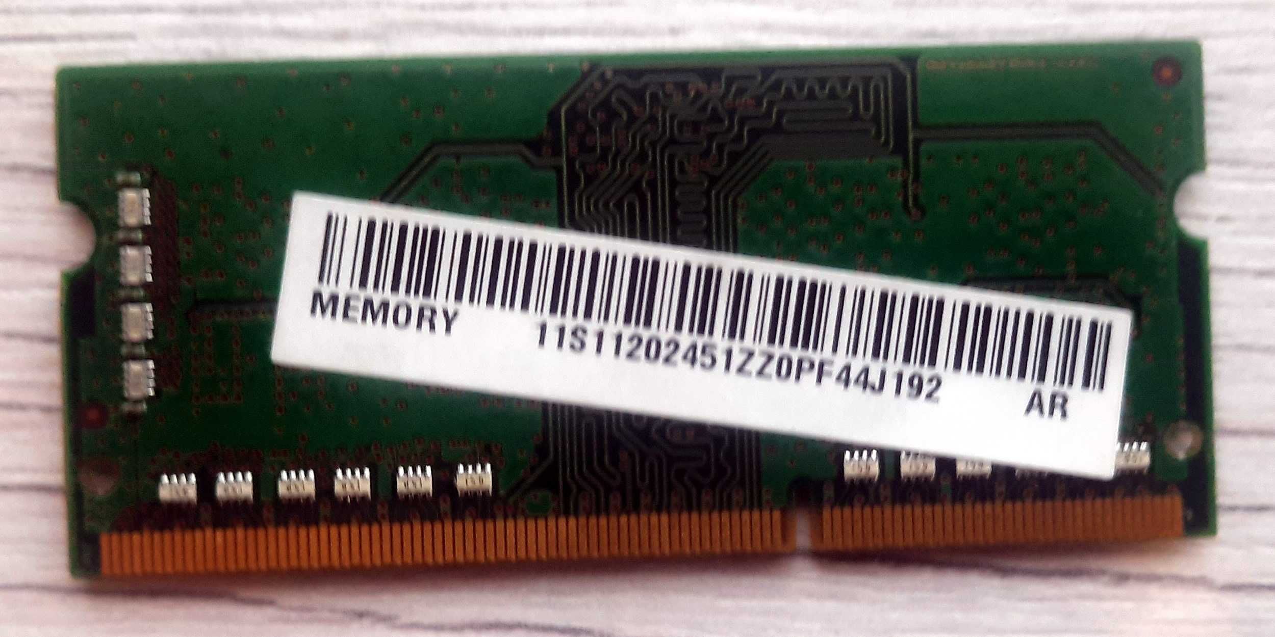 Пам'ять до ноутбука 2 GB SO-DIMM DDR3L