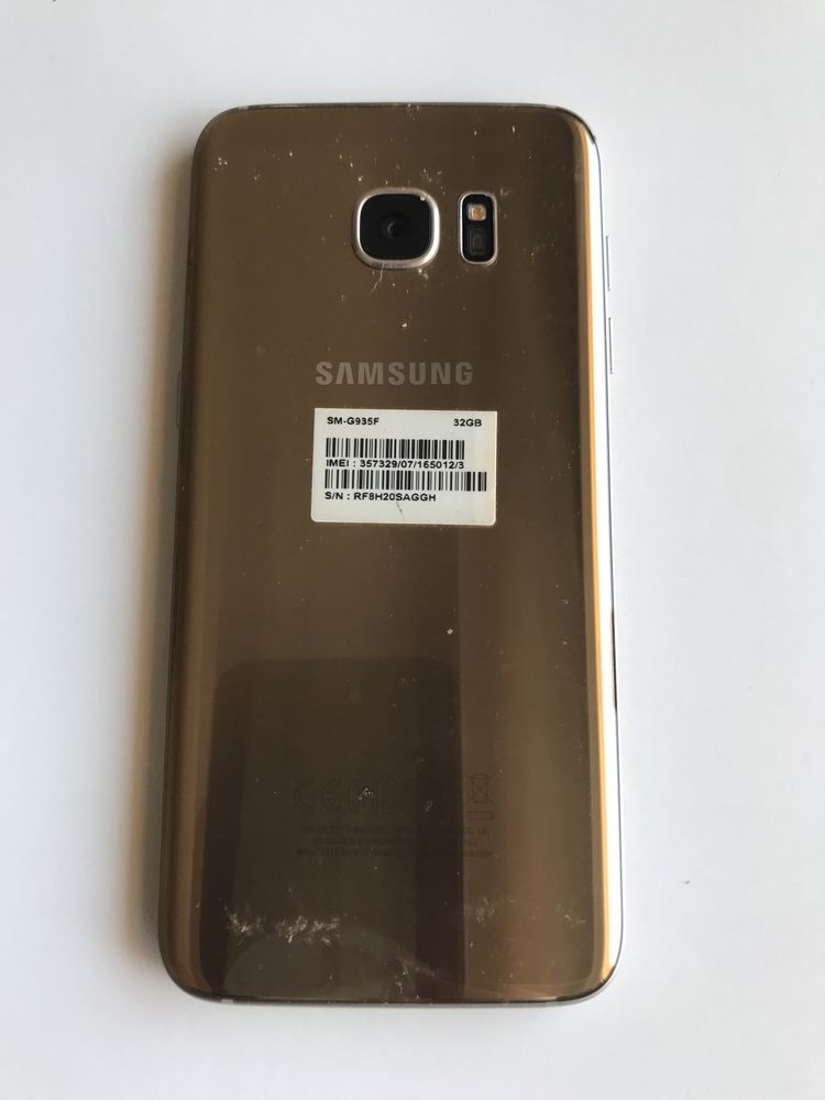 Samsung gold SM-G935F 32GB + oferta de capa