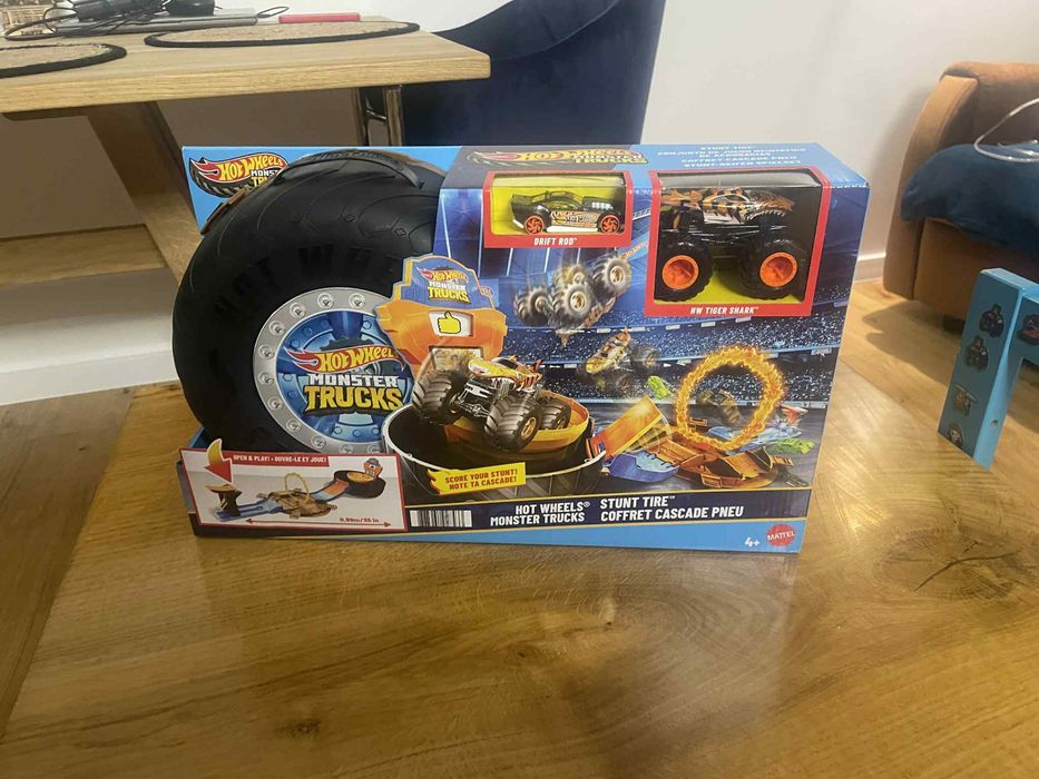 Hot Wheels Monster Truck Opona kaskaderska Tor