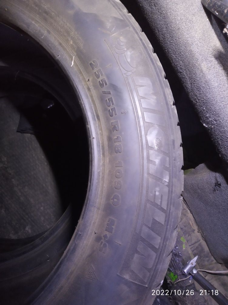 Резина/Гума Michelin 255/55 R18 109Q. Є 2шт. Ціна за 1 шт.