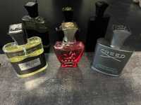 Creed Green Irish tweed, Aventus, Royal Princess Oud