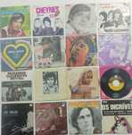 Discos de vinil pequenos 45rpm 7"