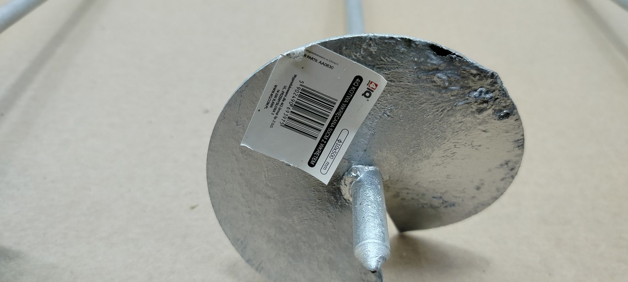 Kotwa wkręcana 4iQ Group 50 cm z wkrętem