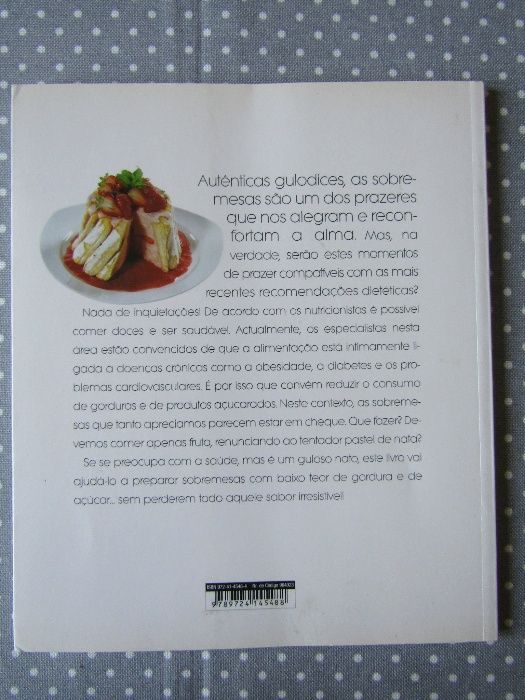 Livro "Doces Dietéticos"