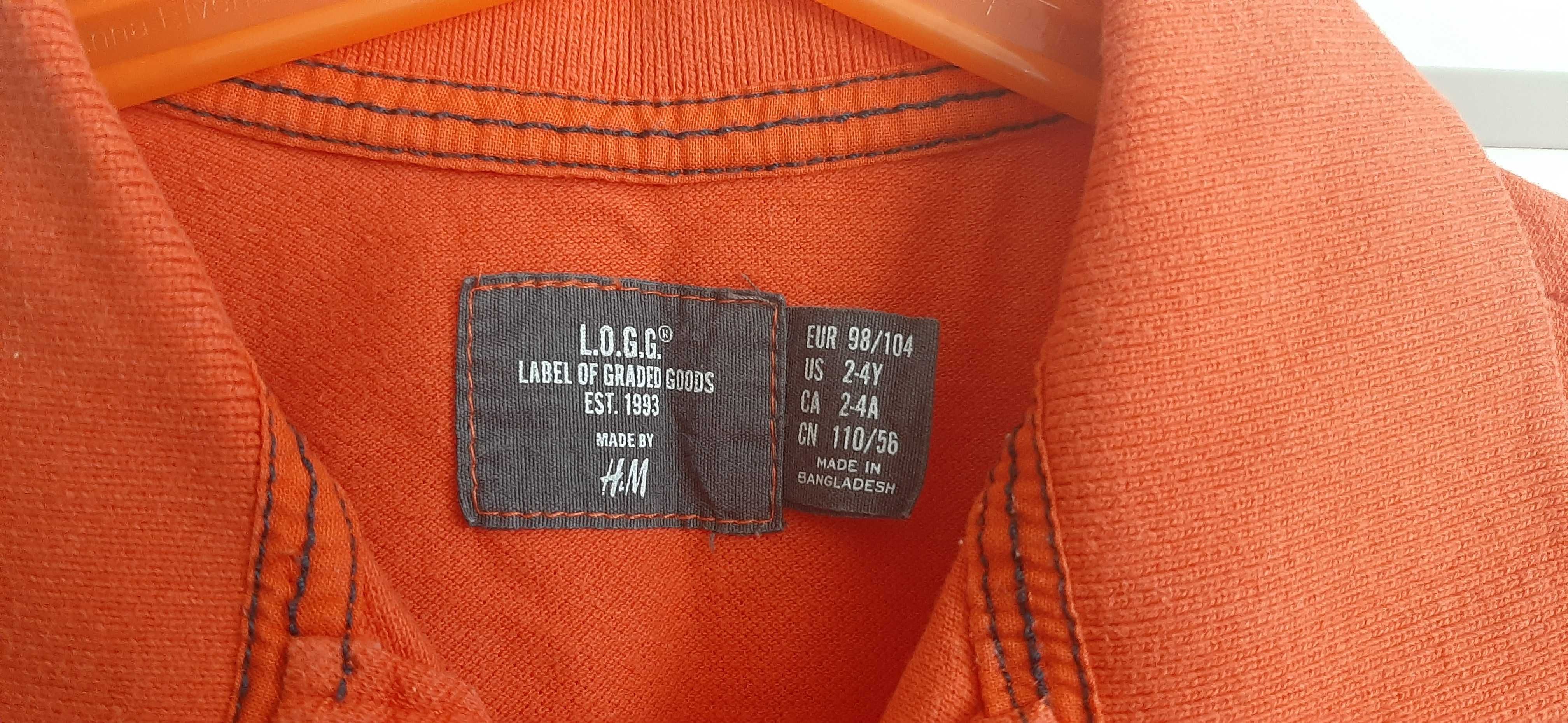Polo LOGG H&M 98/104 dla chłopca