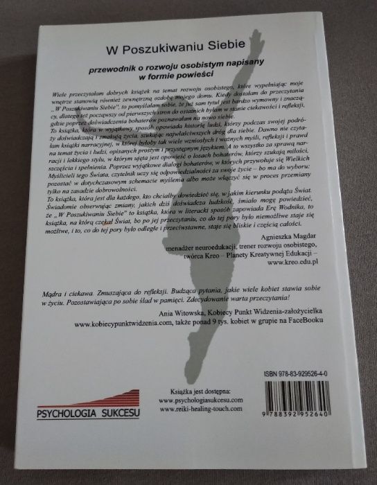 "W poszukiwaniu siebie" Ula Molęda - psychologia sukcesu, coaching