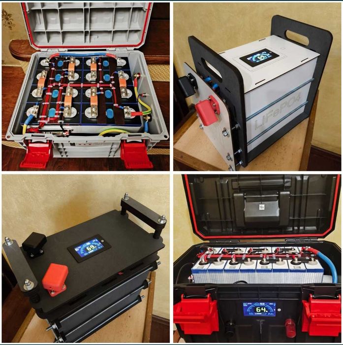 Сборка Аккумулятор LifePo4 EVE 304Ah 12V 24V 4kWt. 8kWt