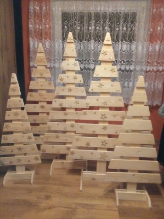 Choinka drewniana