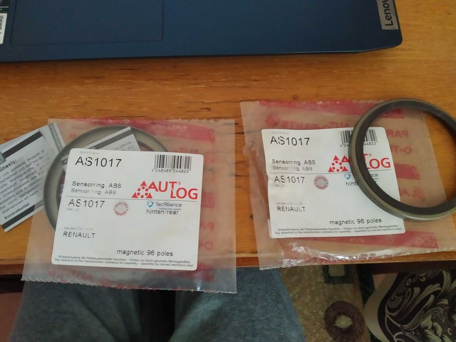 продам комплект магнитных колец abs рено сценик 2