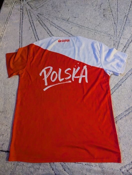 Koszulka piłkarska narodowa Lotos r. L zawsze kibicuję naszym