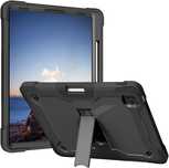 Etui do iPad 5/4/3/Pro 12.9" z Podstawką i Paskiem na Ramię Czarne