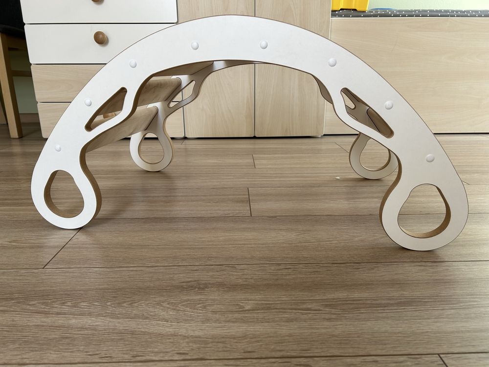 Bujak drewniany montessori Woodforkids (Zosia M) + poduszka